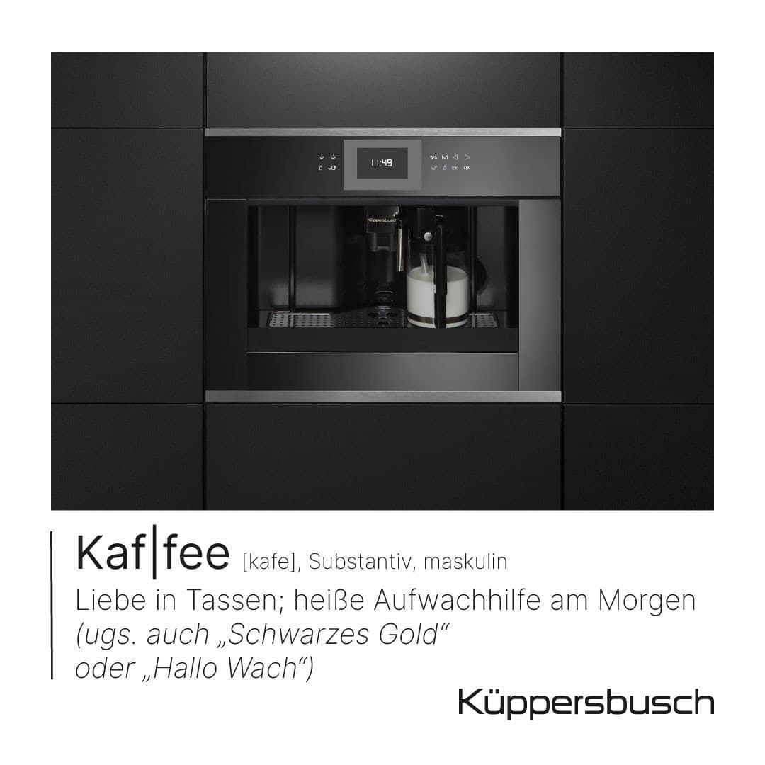 Kaffeegenuss mit Küppersbusch